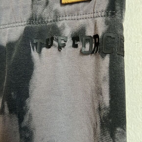 NIKE  Leg-A-See FORCE IS FEMALE Black and Grey Tie Dye Leggings-L - Picture 8 of 11